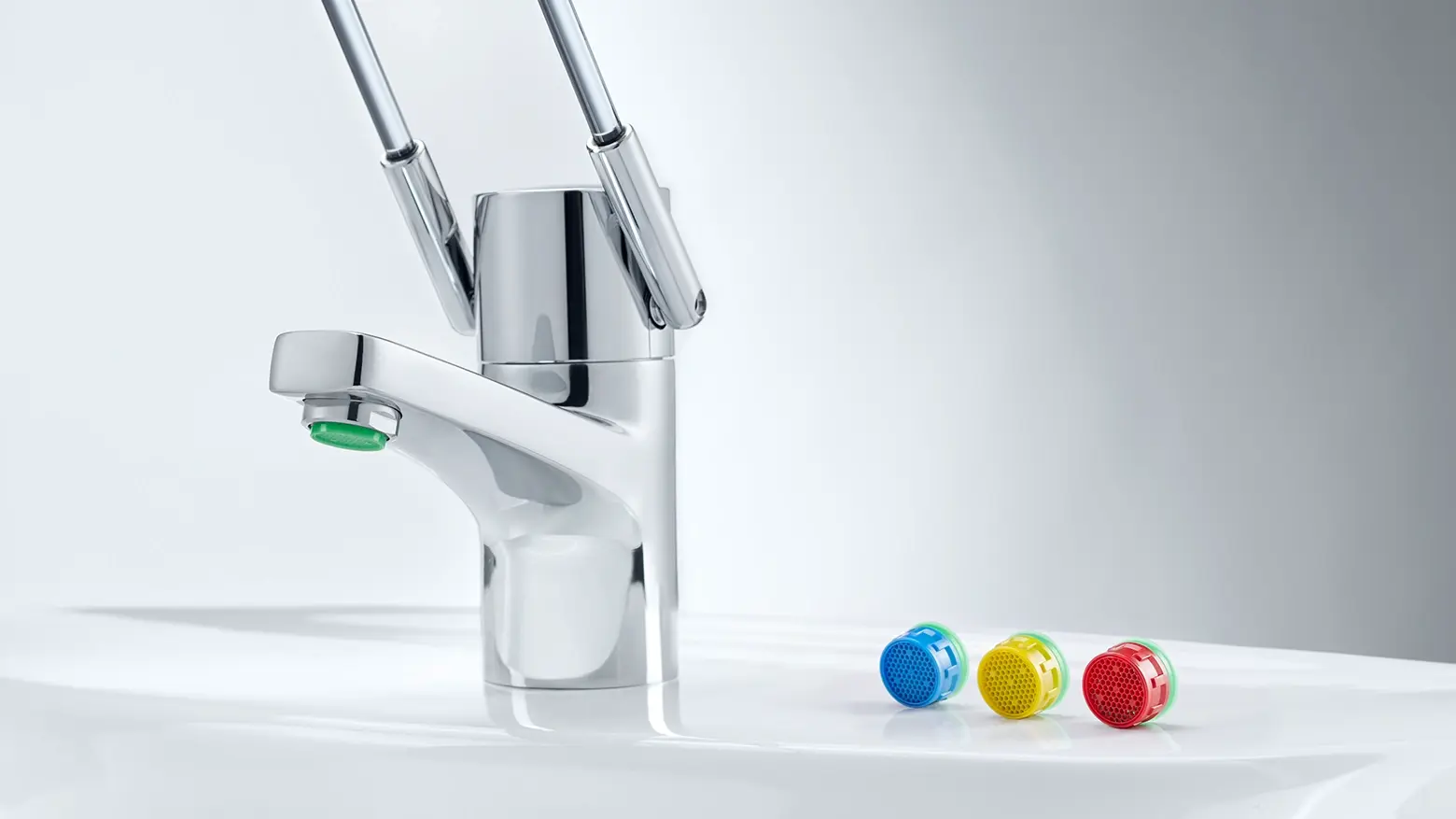 Perlator / Strahlregler für medizinische Sanitärbereiche